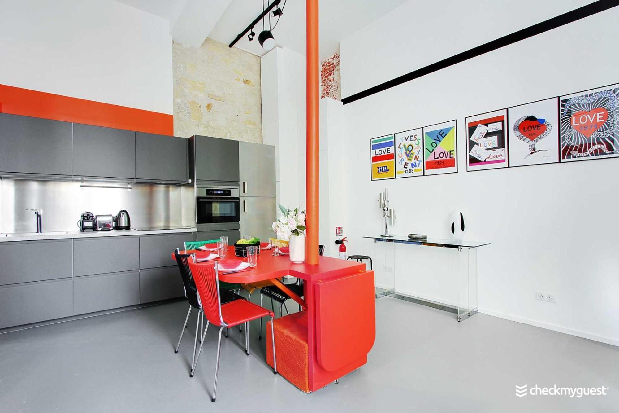 Authentic Apartment - 2Br-6P - Le Marais Париж Экстерьер фото